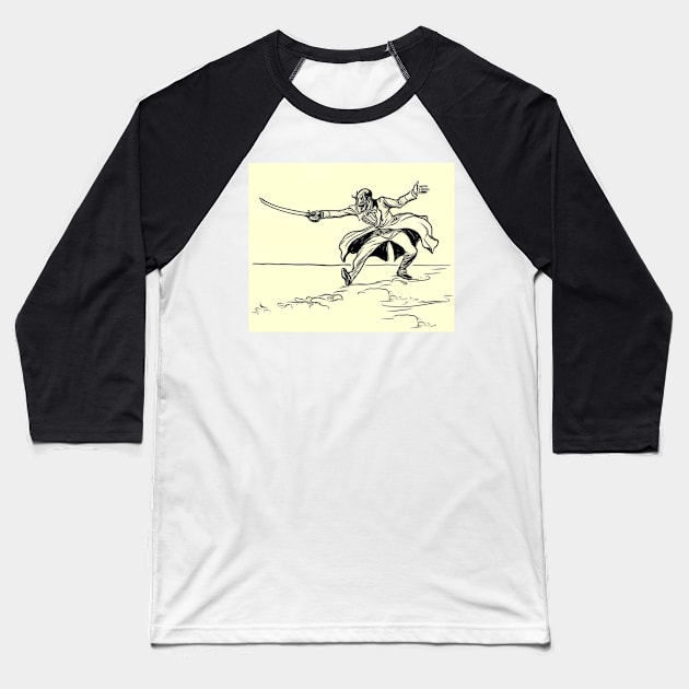 On Guard Baseball T-Shirt by PictureNZ